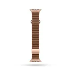 【新品未使用】アップルウォッチ バンド apple watch レザー ブラウン