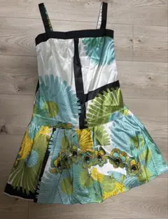 Zara 花柄 ノースリーブ チュニックのサムネイル