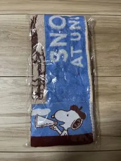 新品未使用　スヌーピー　フェイスタオル