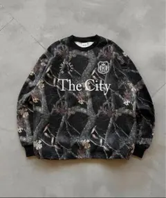 カモフラージュ柄 スウェット The City