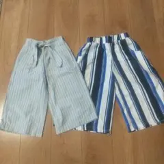 ガウチョパンツ110cm 2つセット⭐️