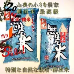 Sale❗️献上米の歴史 】コシヒカリ玄米20kg「標準白米・無洗米に