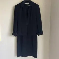 礼服　夏　7号　ブラック ワンピーススーツ