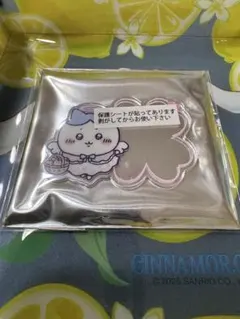 まじかるちいかわ てんしとあくま トレーディングミラーステッカー ハチワレ