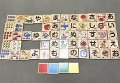 【つみきのみ】イマジナリウム　木製あいうえおつみき　60ピース　ひらがな　すうじのサムネイル