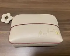 Mary Quant フリップサイドデイジースクエアティッシュケース(ベージュ)