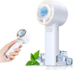 【新品未使用】ハンディファン 冷却プレート Type-C充電