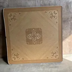 美品　こたつ天板　切り返し付き　昭和レトロ　漆塗り?　およそ75cm四方 楽天市場】天板単品 こたつ 天板 天板のみ 正方形 長方形 80 90