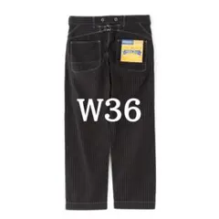 【新品】Schott ショット ヒッコリーデニム ブラック サイズ 36のサムネイル