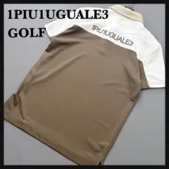 1PIU1UGUALE3 GOLF ポロシャツ 千鳥格子メッシュ IV - メルカリ
