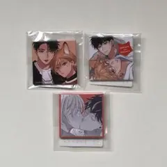 末広マチ　くじ　プリズムチャンス　ヤキモチはきつね色　缶バッジ　秋葉　ゆくり
