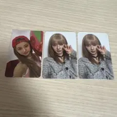 TWICE ツウィ トレカ 3点セット