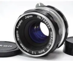 NIKKOR-H auto 50mm F2レンズ 非ai MF単焦点 作例ありのサムネイル