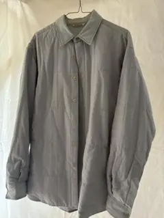 AURALEE アイスブルー シャツ キルティング