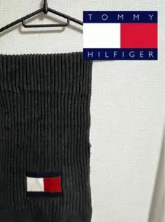 【Tommy hilfiger】 ロゴ マフラー