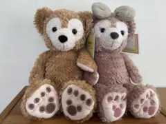 【新品未使用 タグ付き】ダッフィー シェリーメイ　 Sサイズ　ぬいぐるみ　JCB