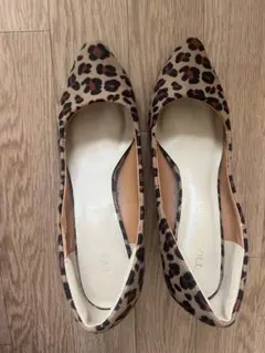 ヒョウ柄ハイヒール