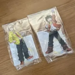 ヒロアカ　緑谷出久・爆豪勝己 アクリルスタンド ヒーローフェス2020