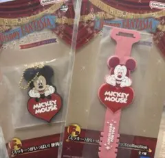 ディズニー　ファンタジア　一番くじ　ミッキー　F賞　ラバーチャーム　ラバータイ