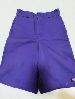紫Dickies ルーズフィット ショートパンツ サイズ28