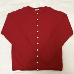 ORCIVAL コットン クルーネックカーディガン