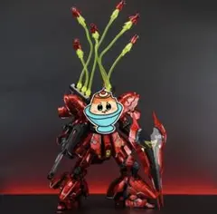 1/144　沙扎比　メカニカルコアメッキ　ファンネルエフェクトとロングライフル付 1/144 沙扎比 メカニカルコアメッキ ファンネルエフェクトとロング
