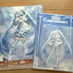 一番くじ 雪ミク 2026 C賞 ビッグアクスタ クリアポスター 2011