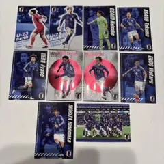 サッカー日本代表カード　10枚セット