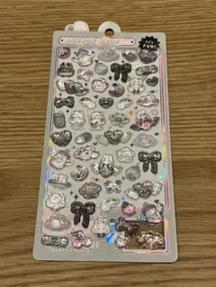 ★即日発送可★ ボンボンドロップシール しろくろボンボン