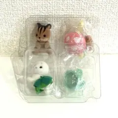 シルバニア赤ちゃん妖精の森のなかまたち くるみリスのアルフィー アザラシのマフィ