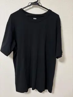 UNIQLO U クルーネックTシャツ ブラック XLサイズ