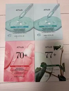 anua フェイスマスク 4種セット