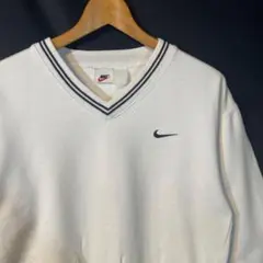 90s 00s NIKE リブライン スウェット ナイキ 白タグ　vintage
