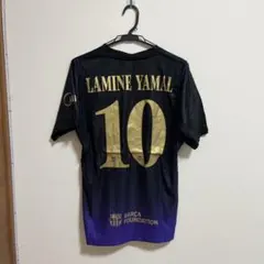 FCバルセロナ ユニフォーム ラミネ・ヤマル 10番　CLパッチ　Mサイズ