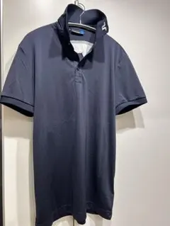 J.リンドバーグ メンズ バックブリッジ ポロシャツ ネイビー S