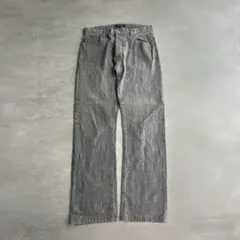 00s BURBERRY デニム 76 グレー 赤パッチ ジーンズ y2kのサムネイル