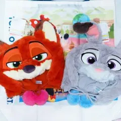 ズートピア ニック ジュディ ポンポン付き ファンキャップ