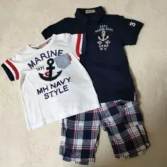 ★ミキハウス★ マリンスタイル セット 90cm　100cm