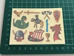 プレイモービル　タトゥーステッカー