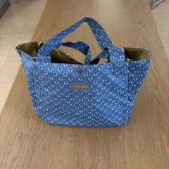 Les Olivades ブルー花柄トートバッグ　リンネル付録のサムネイル