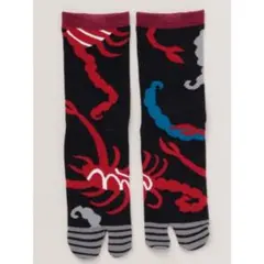 カヤ　十二星座 ソックス　足袋くつ下23～25cm さそり座　新品タグ付