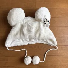 ミッキーマウス　ファンキャップ　ラメ入り