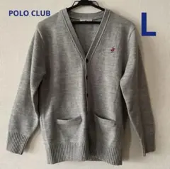 BEVERLY HILLS POLO CLUB グレー カーディガン L