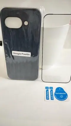 特別値下げ！最新機種ケース！Pixel9a　ブルー(保護ガラス+448円)