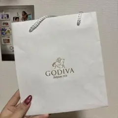 GODIVA ショップ袋 ホワイト