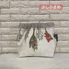 バネ口ポーチ　ハンドメイド