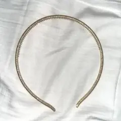 カチューシャ ゴールド