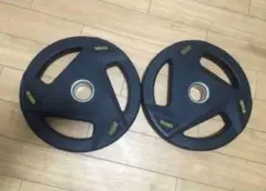 ②フィットエリートFitElite オリンピックプレート15kg x 1枚