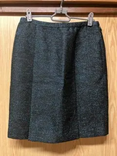 未使用 スコットクラブ スカート グリーン ラメ