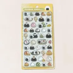 ボンボンドロップシール おにぎり 和柄 クーリア